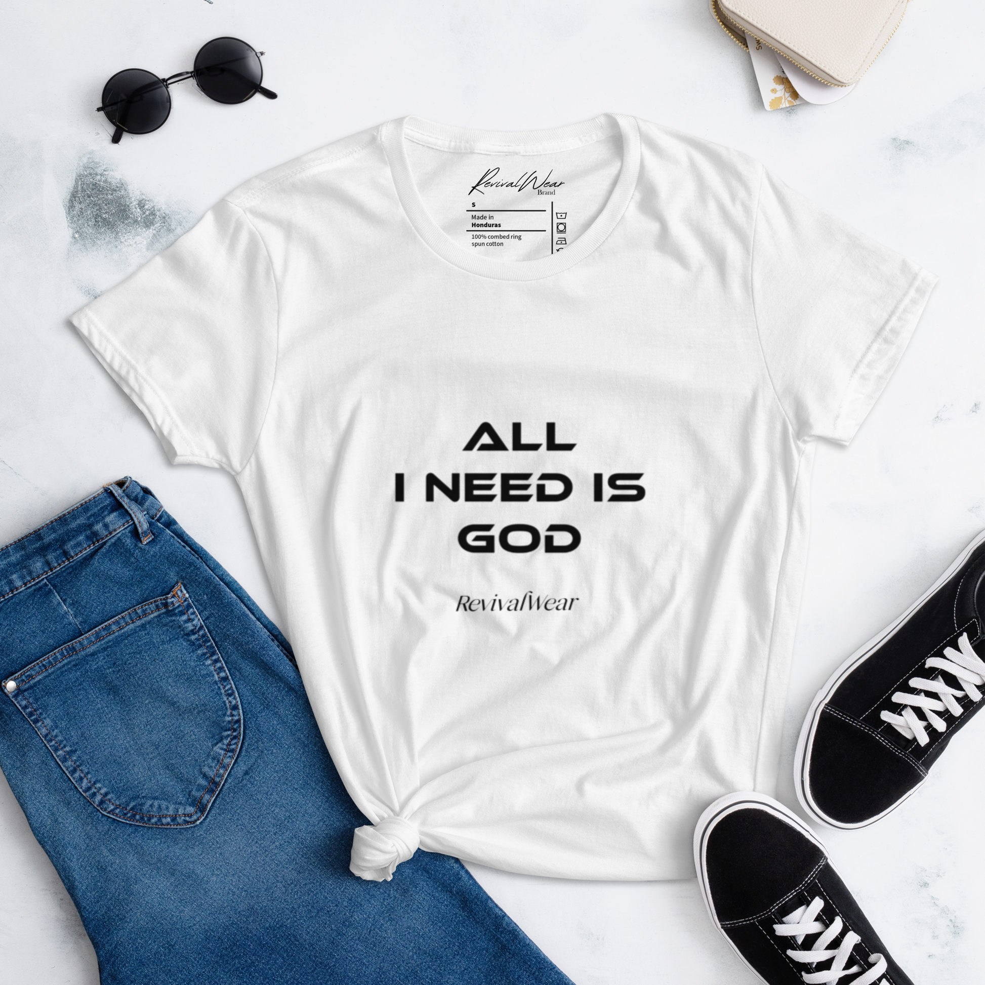 All I need is God Women's short sleeve t-shirt